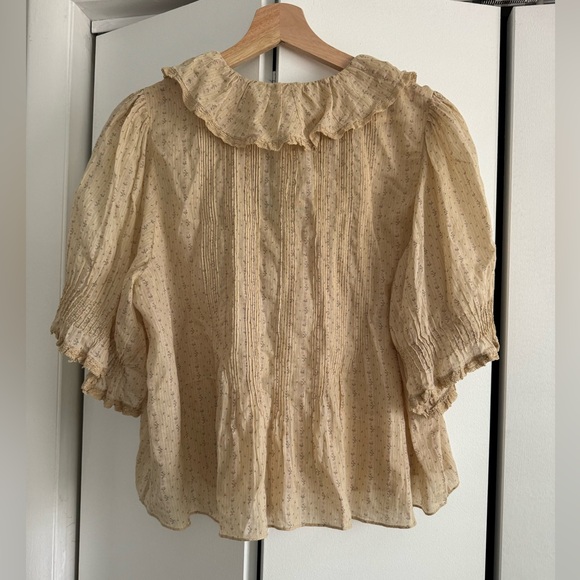 Doen Henri Blouse in Frances Floral sz S - Picture 6 of 12